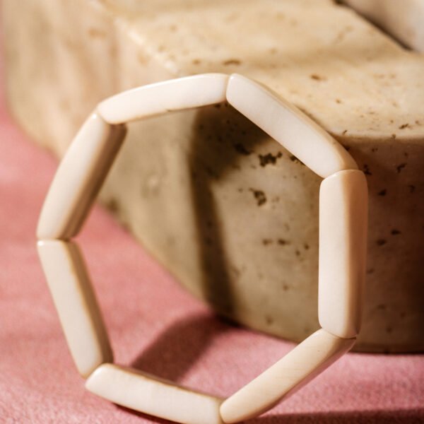 Natural Tan Beaded Bracelet